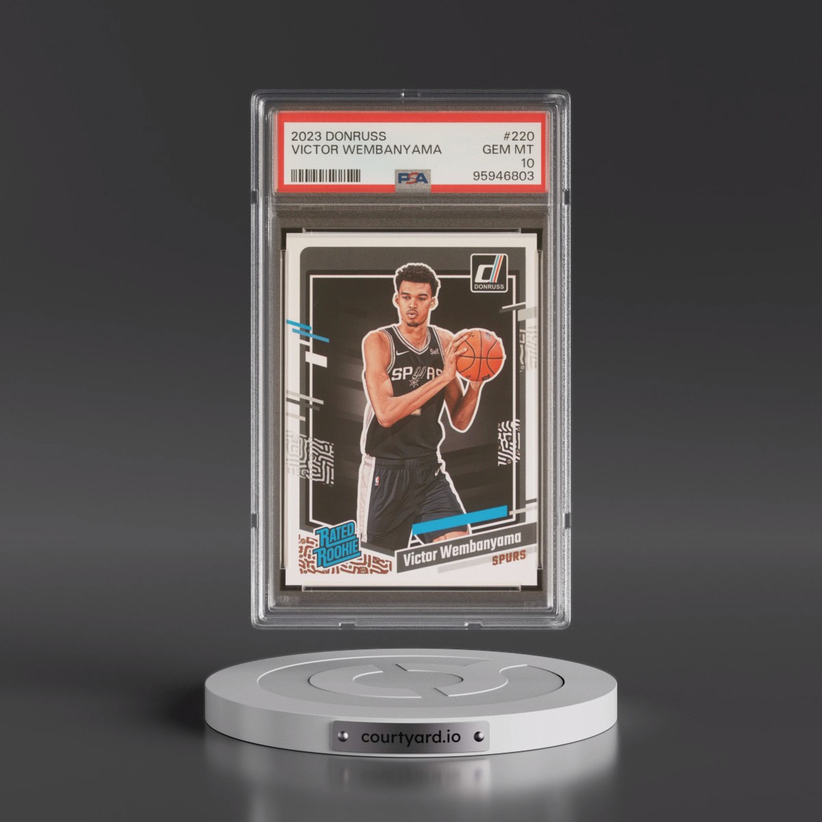 2023 Panini Donruss #220 Victor Wembanyama (PSA 10 GEM MINT)