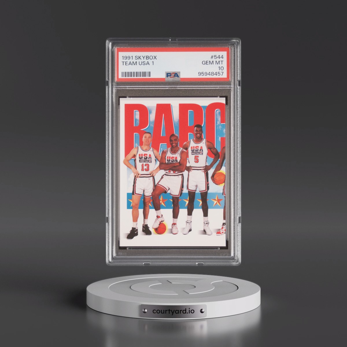 1991 Skybox #544 Team USA 1 (PSA 10 GEM MINT)