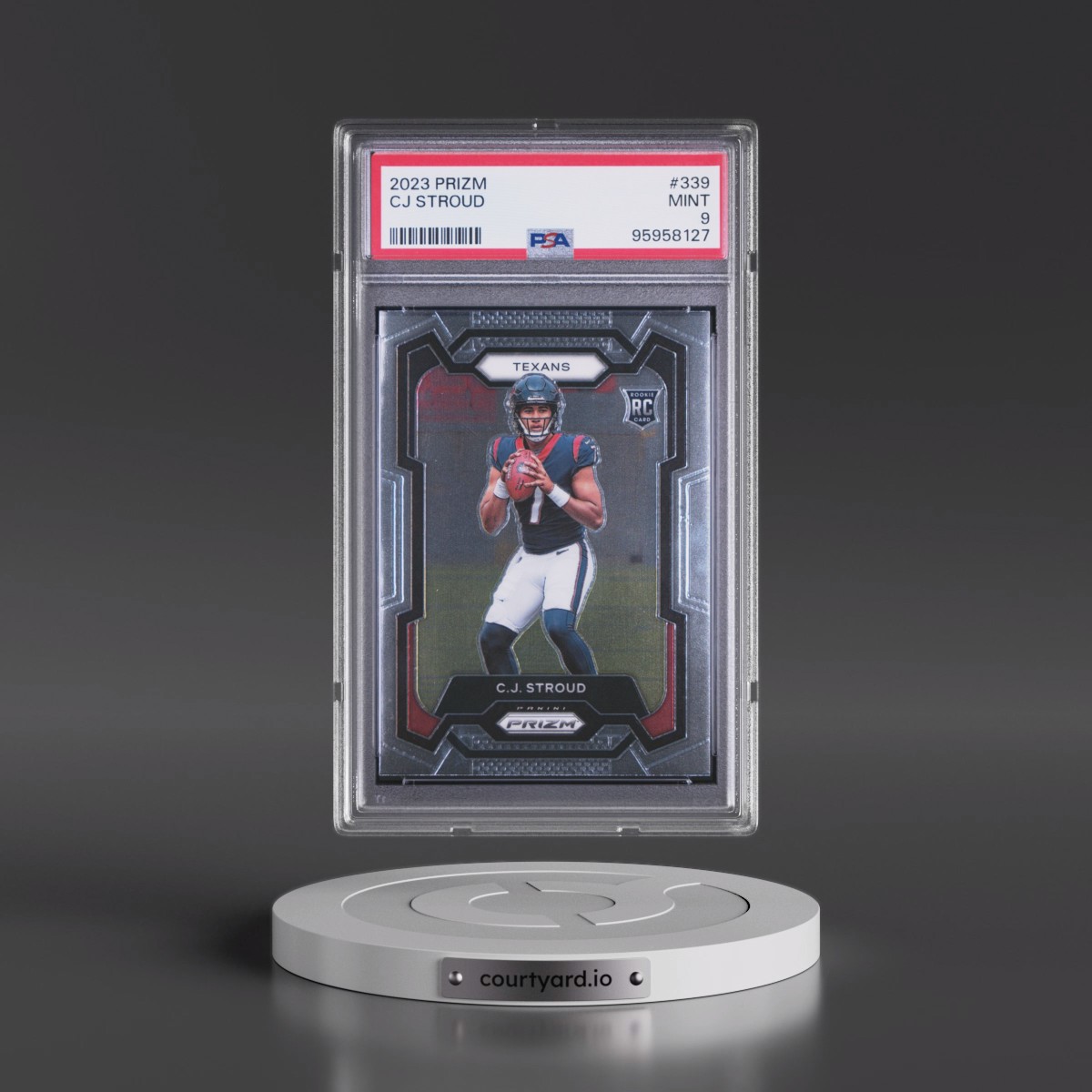 2023 Panini Prizm #339 CJ Stroud (PSA 9 MINT)