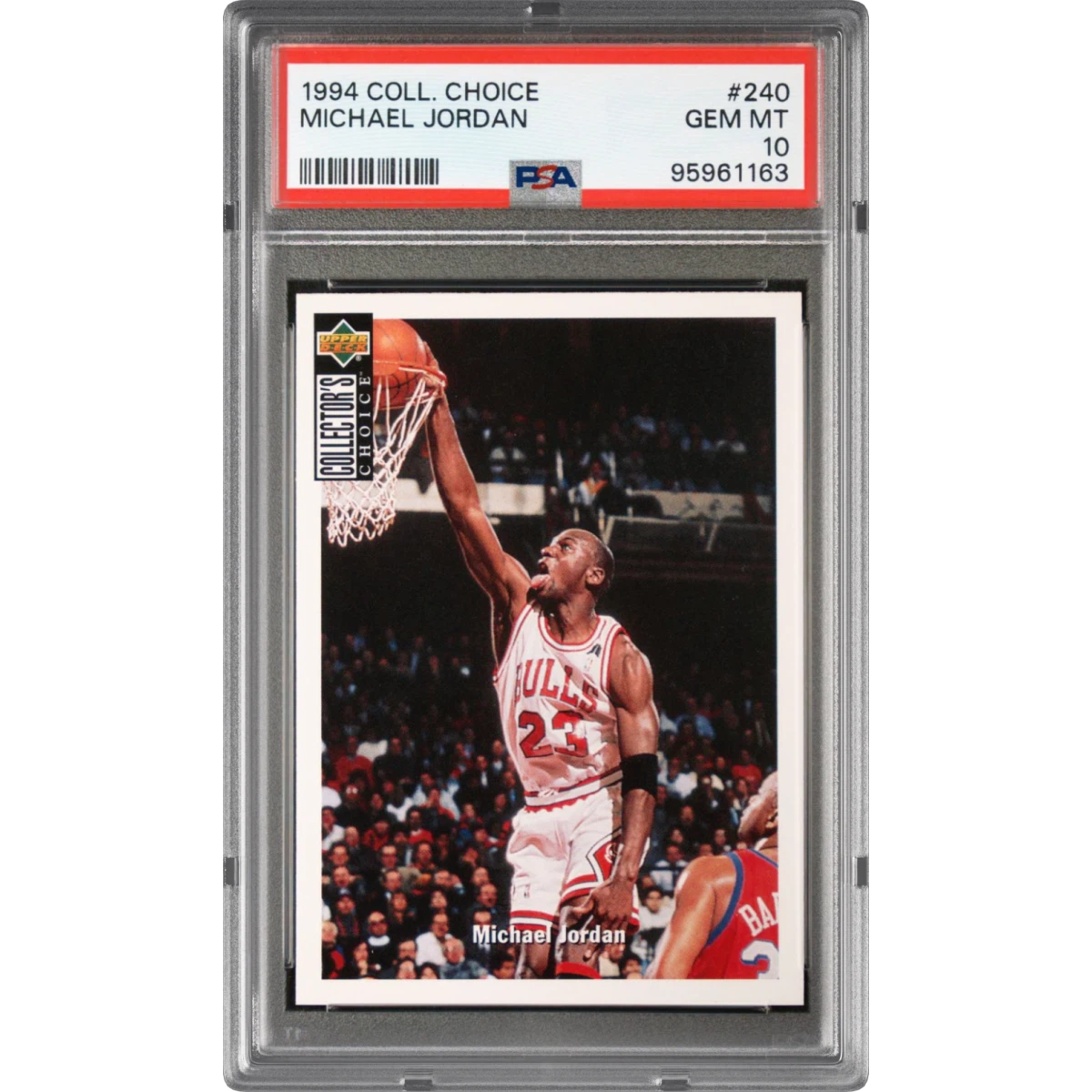 1994 Collector's Choice #240 Michael Jordan (PSA 10 GEM MINT)