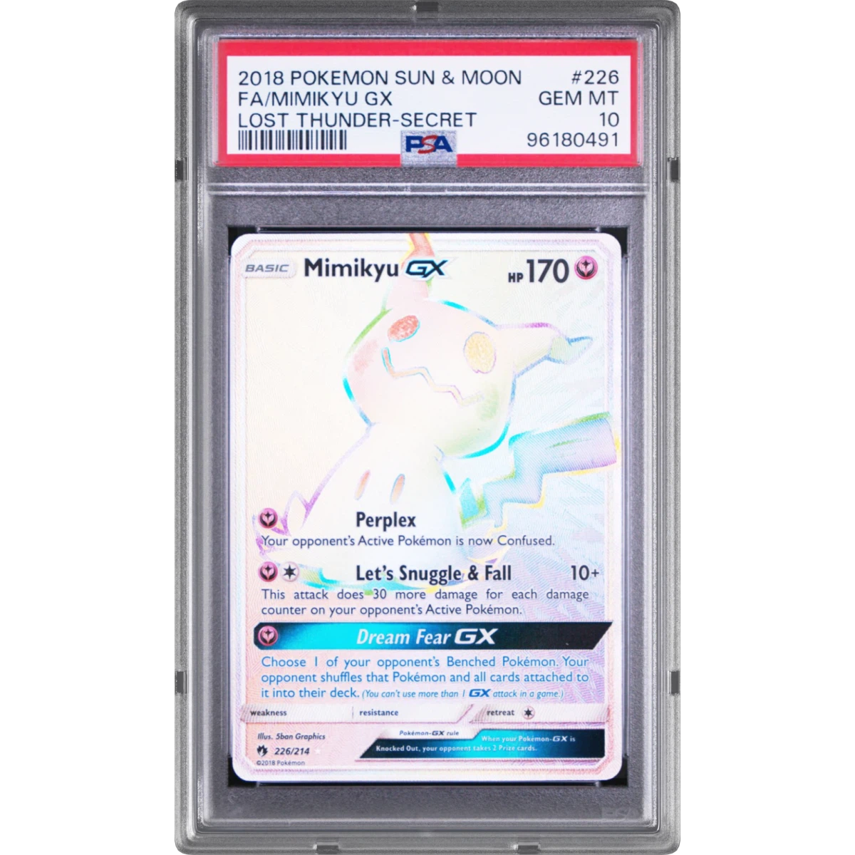 Mimikyu GX card artwork