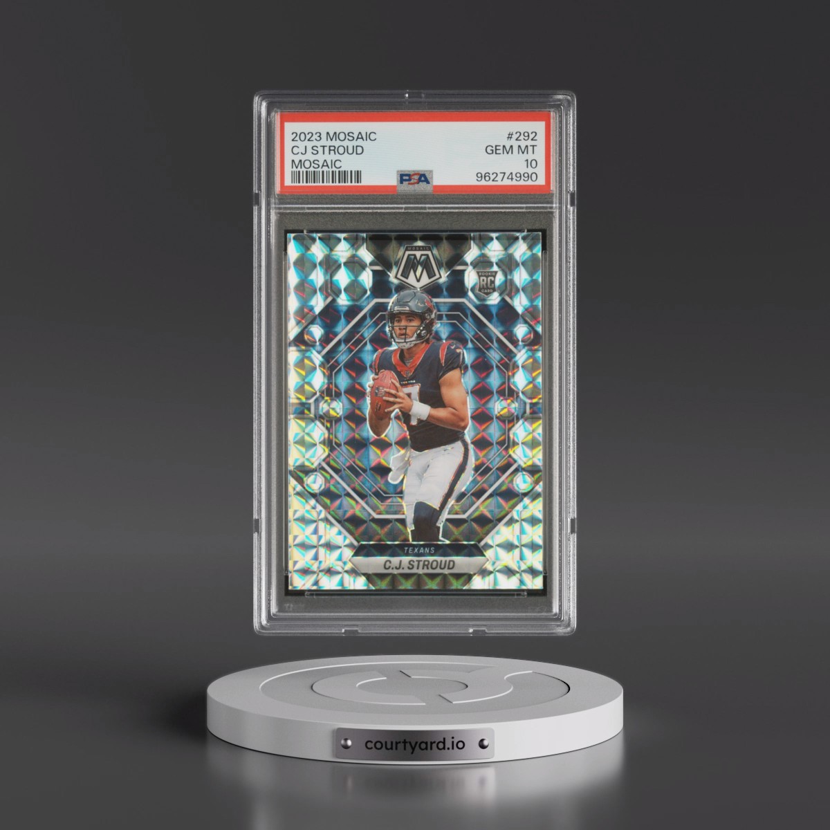 2023 Panini Mosaic CJ Stroud - Mosaic #292 PSA 10