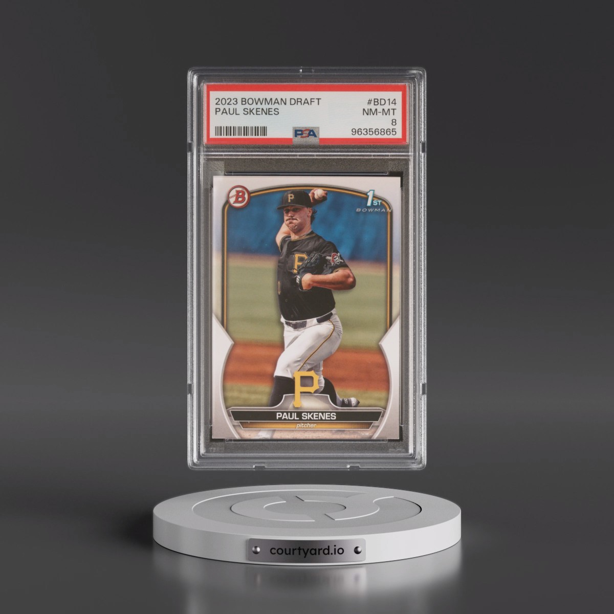 2023 Bowman Draft #BD14 Paul Skenes (PSA 8 NM-MT)