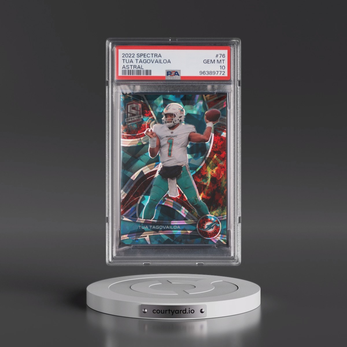 2022 Panini Spectra Tua Tagovailoa - Astral #76 PSA 10