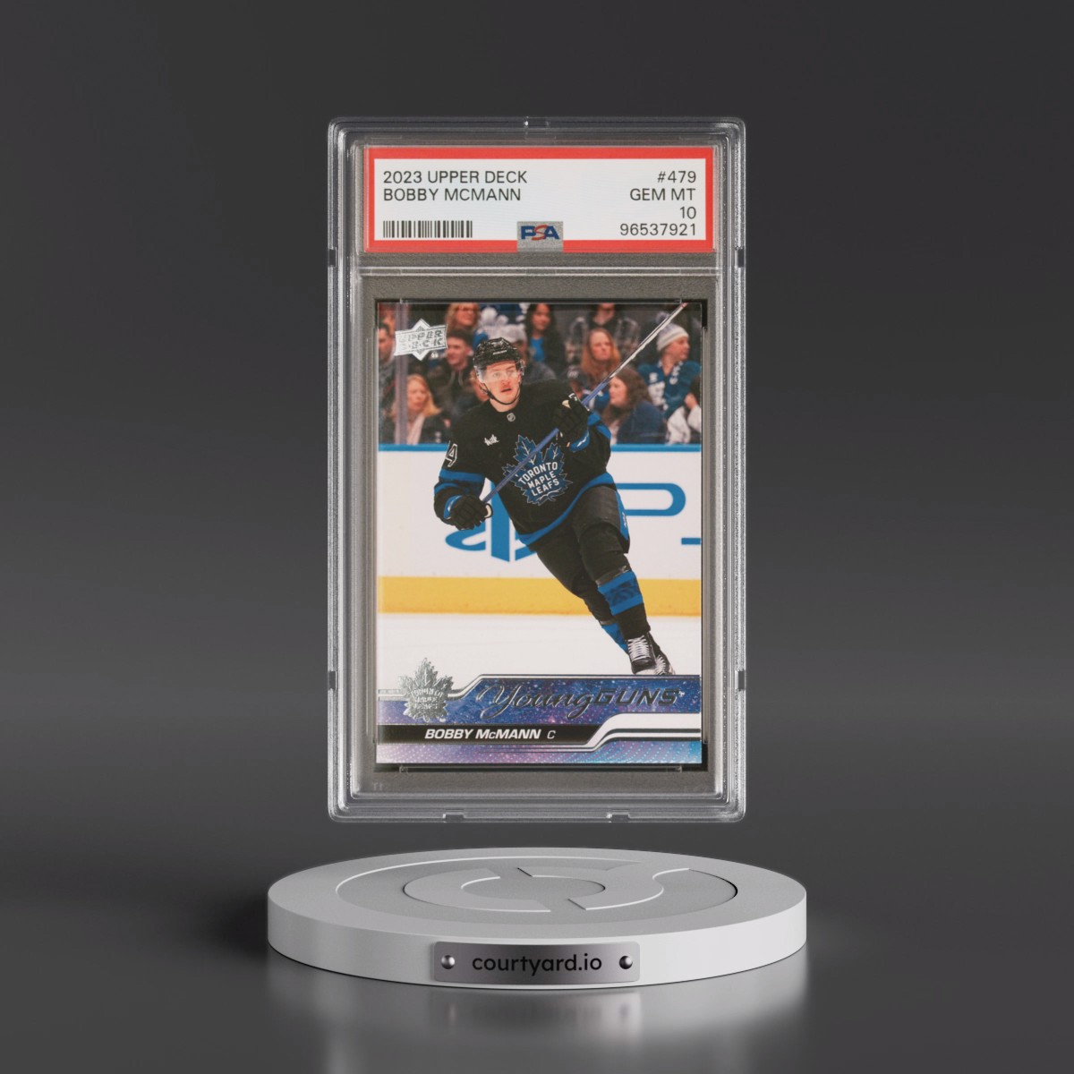 2023 Upper Deck Bobby Mcmann #479 PSA 10
