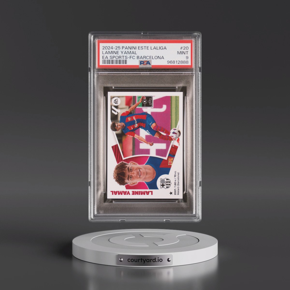 2024 Panini Este Laliga EA Sports #20 Lamine Yamal - FC Barcelona (PSA 9 MINT)