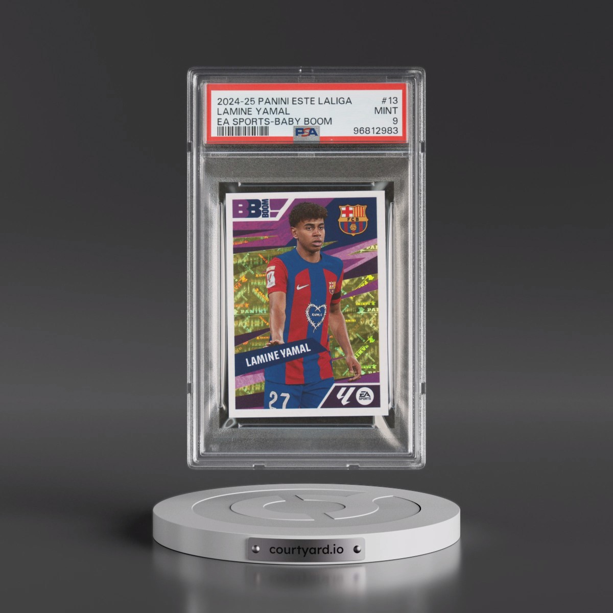 2024 Panini Este Laliga EA Sports Baby Boom #13 Lamine Yamal (PSA 9 MINT)