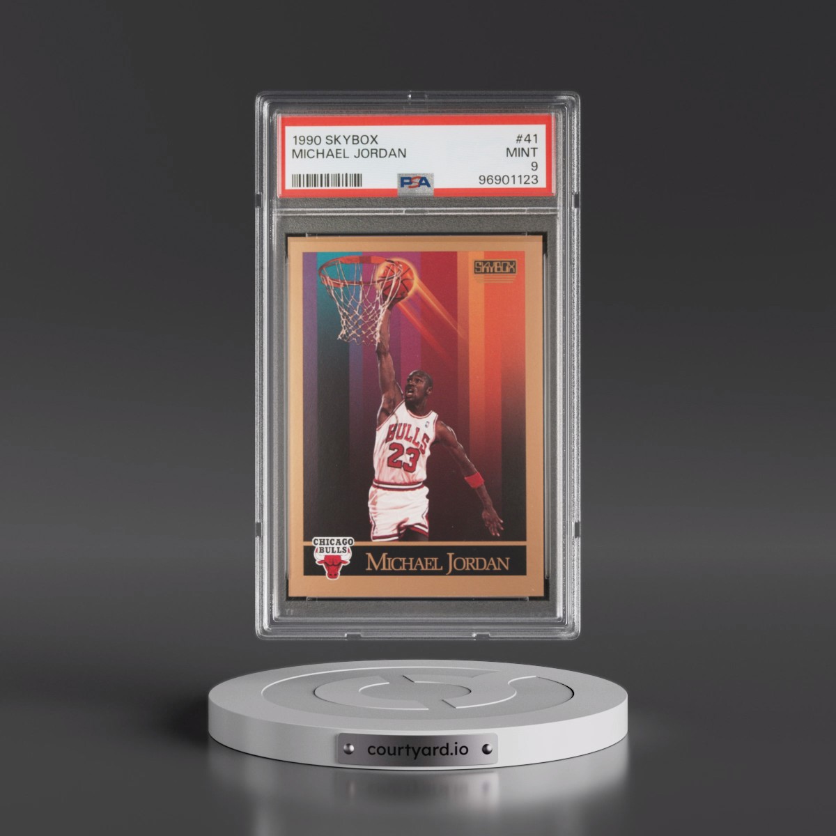 1990 Skybox #41 Michael Jordan (PSA 9 MINT)