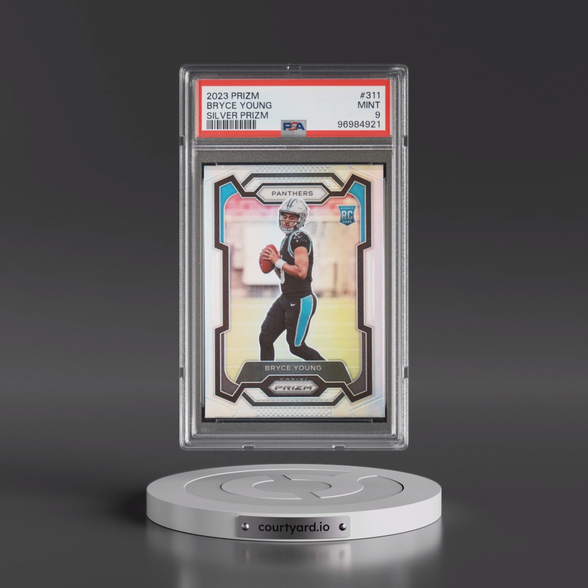 2023 Panini Prizm Bryce Young - Silver Prizm #311 PSA 9