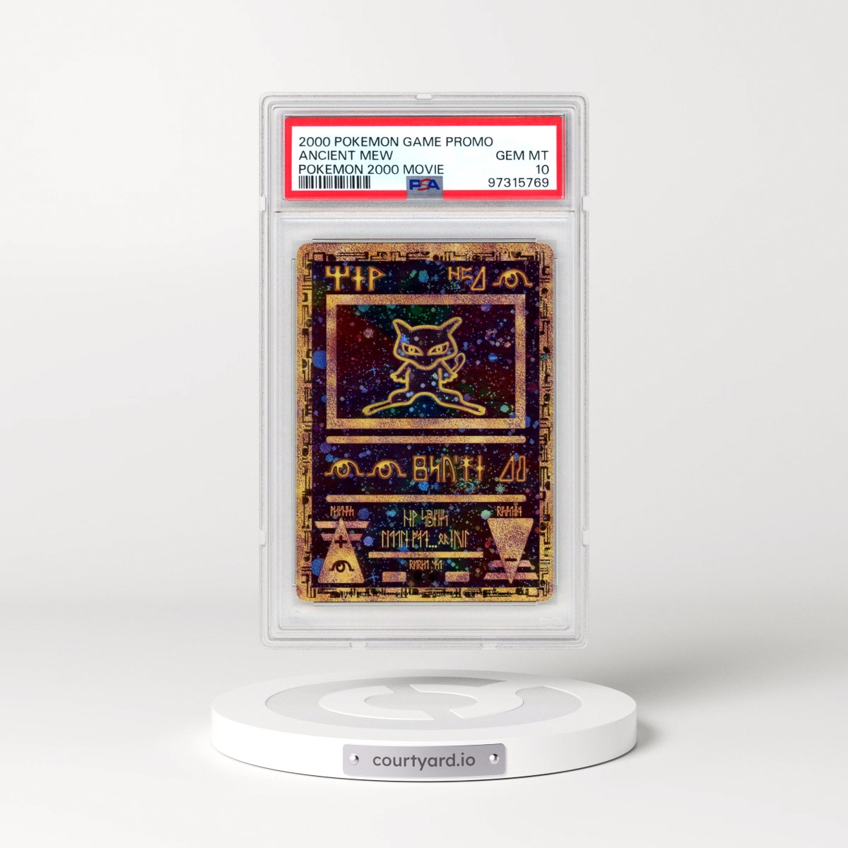 2000 Pokémon Game Movie Ancient Mew - Pokemon 2000 Movie (PSA 10 GEM MINT)