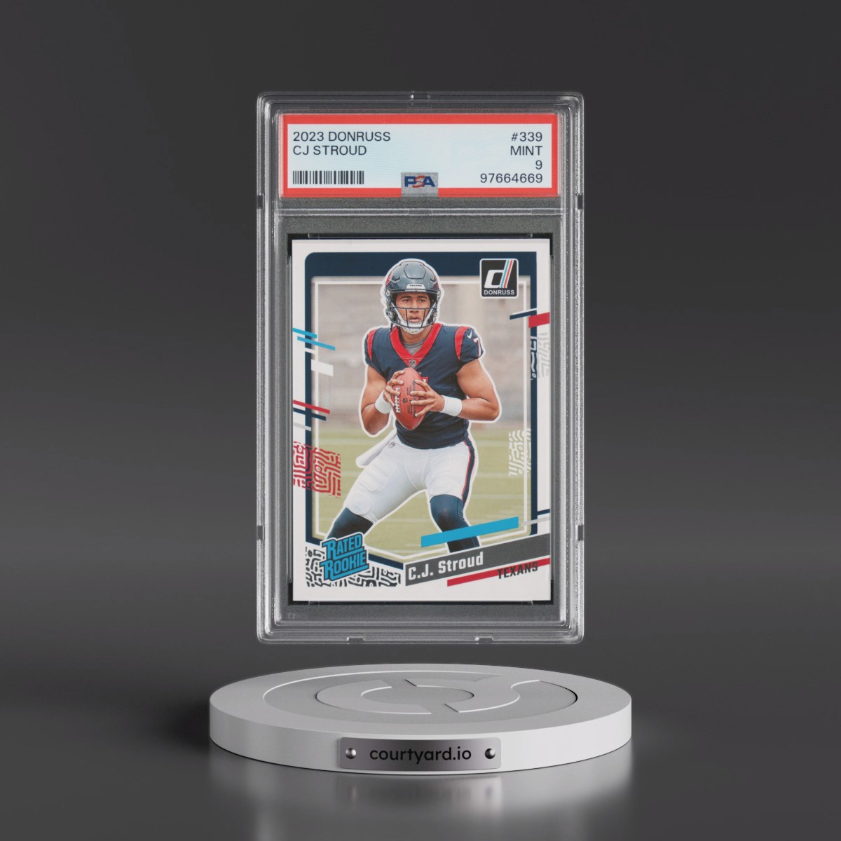 2023 Panini Donruss CJ Stroud #339 PSA 9