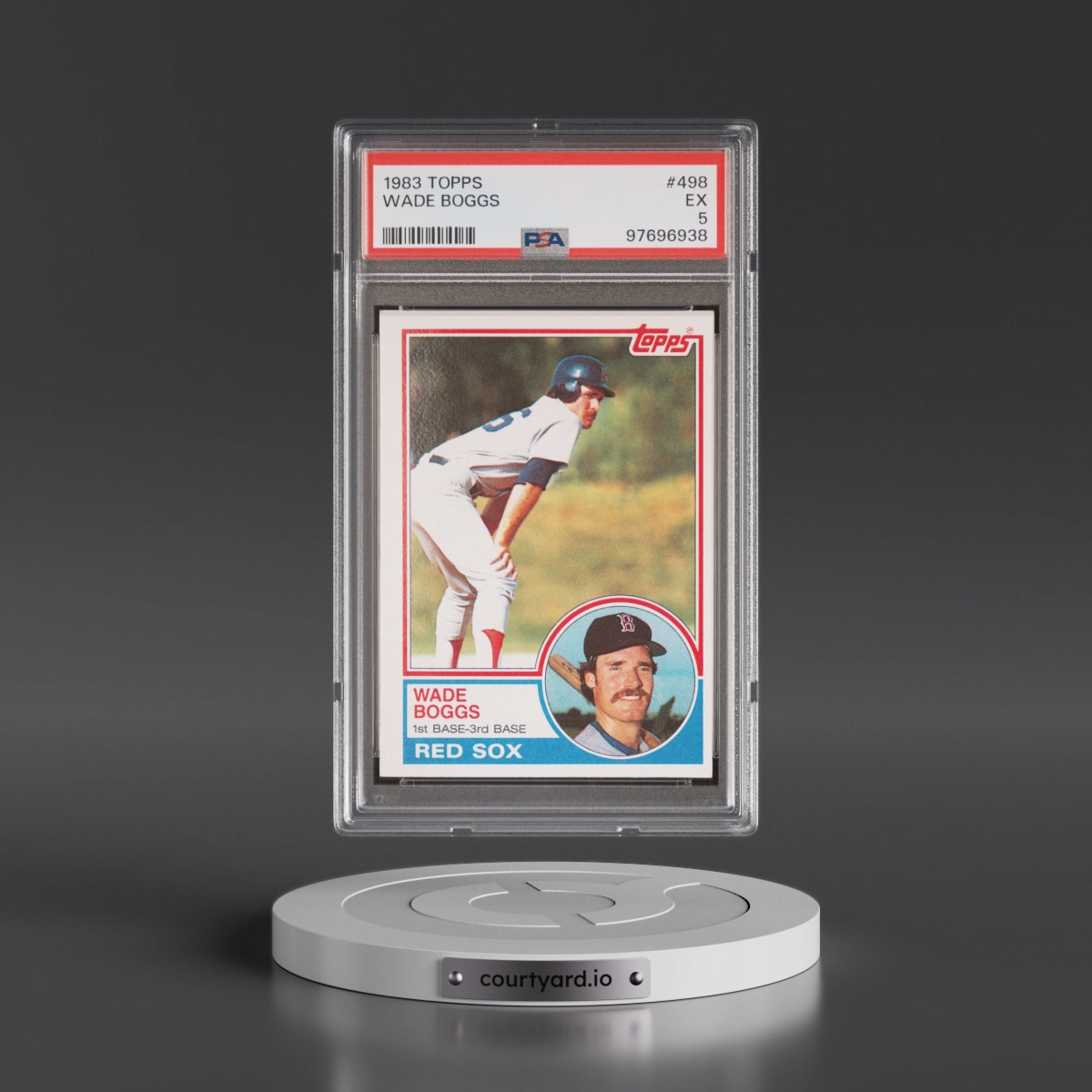 1983 Topps #498 Wade Boggs (PSA 5 EX)