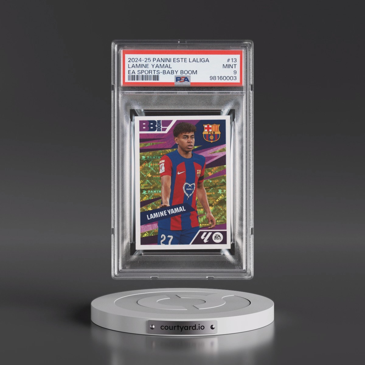 2024 Panini Este Laliga EA Sports Baby Boom #13 Lamine Yamal (PSA 9 MINT)