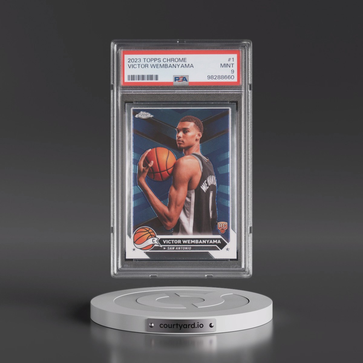 2023 Topps Chrome #1 Victor Wembanyama (PSA 9 MINT)