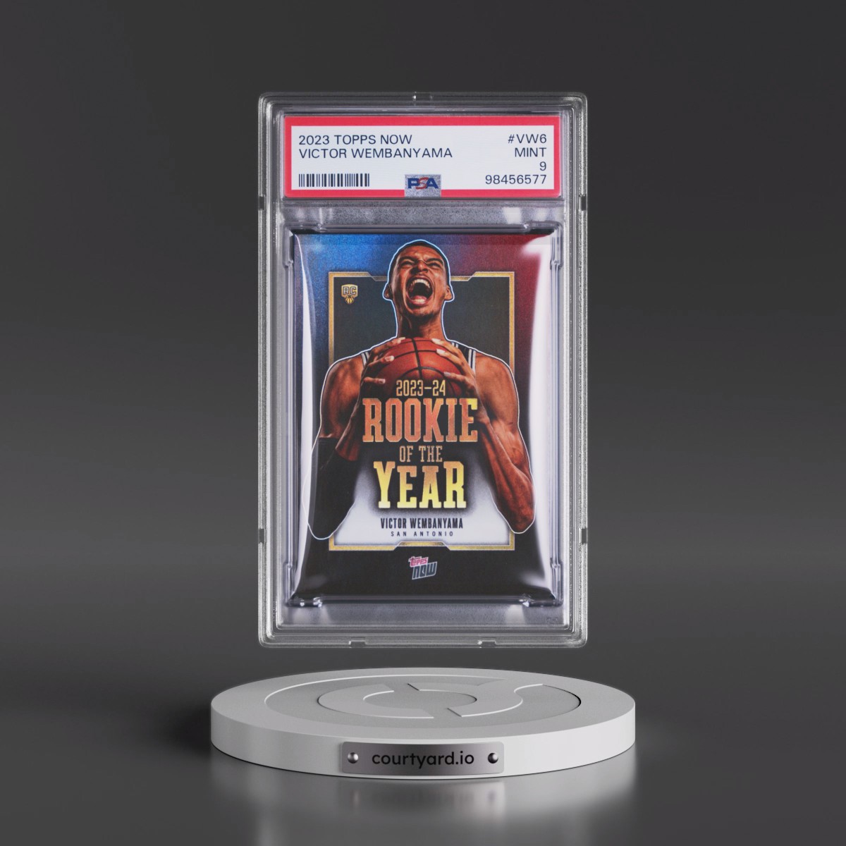 2023 Topps Now #VW6 Victor Wembanyama (PSA 9 MINT)