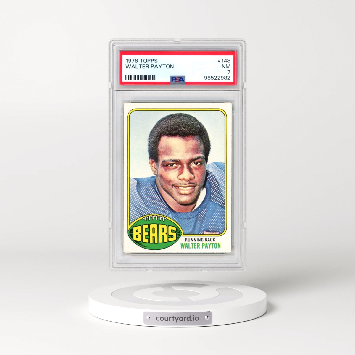 1976 Topps #148 Walter Payton (PSA 7 NM)