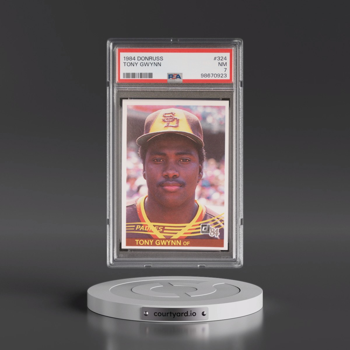 1984 Donruss Tony Gwynn #324 PSA 7
