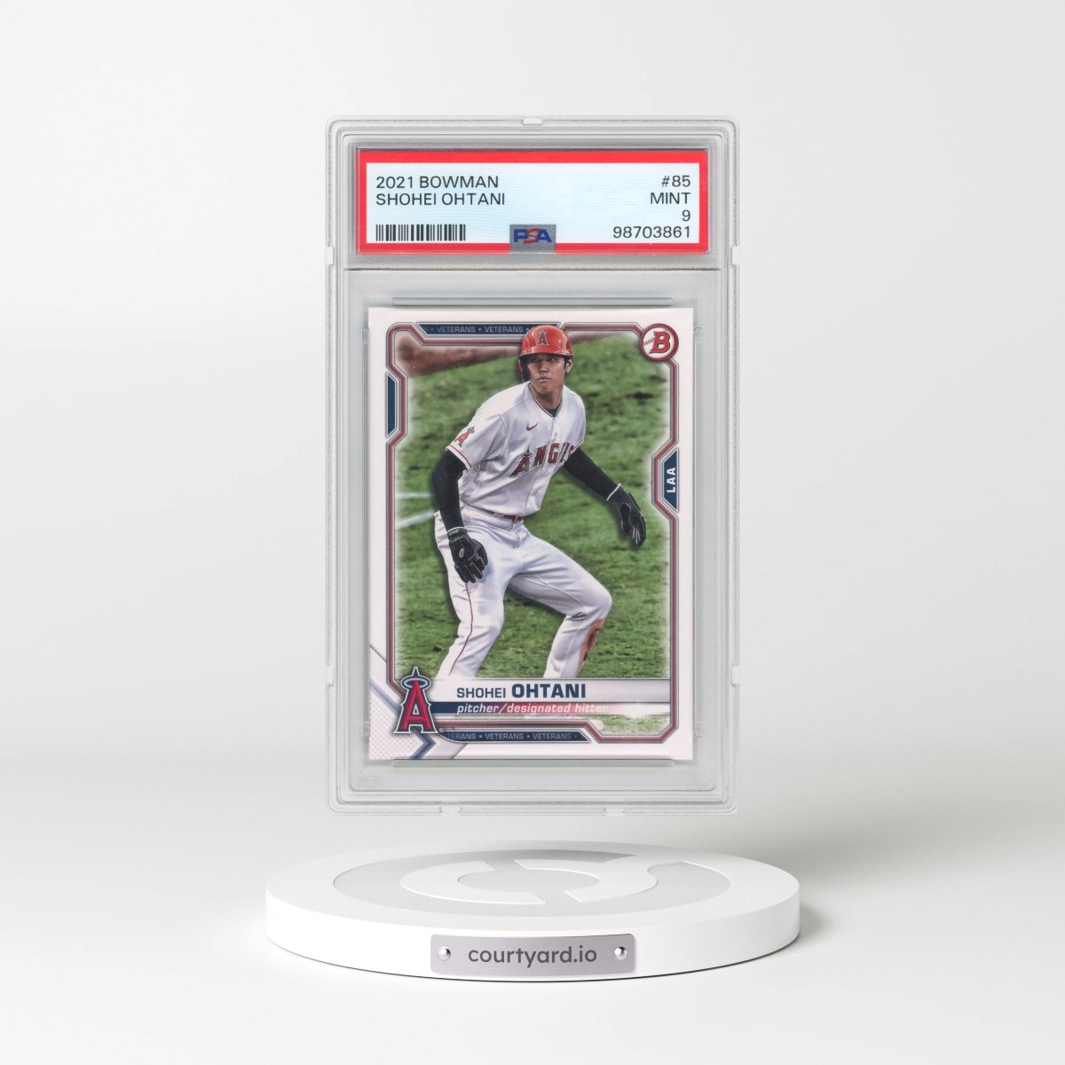 2021 Bowman #85 Shohei Ohtani (PSA 9 MINT)
