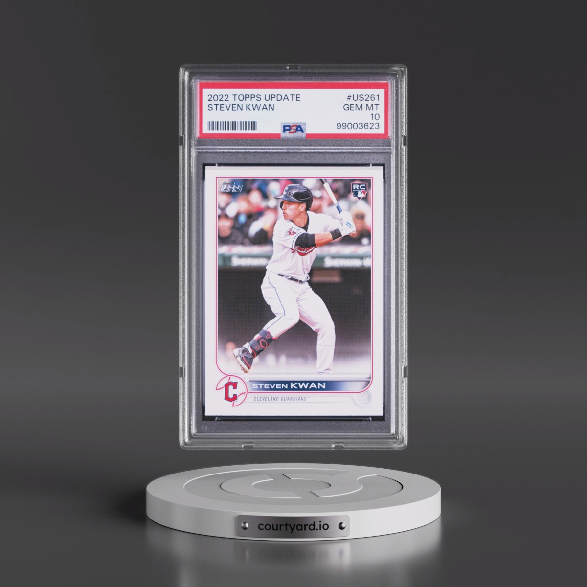 2022 Topps Update #US261 Steven Kwan (PSA 10 GEM MINT)
