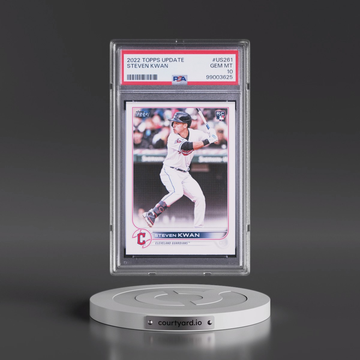 2022 Topps Update #US261 Steven Kwan (PSA 10 GEM MINT)