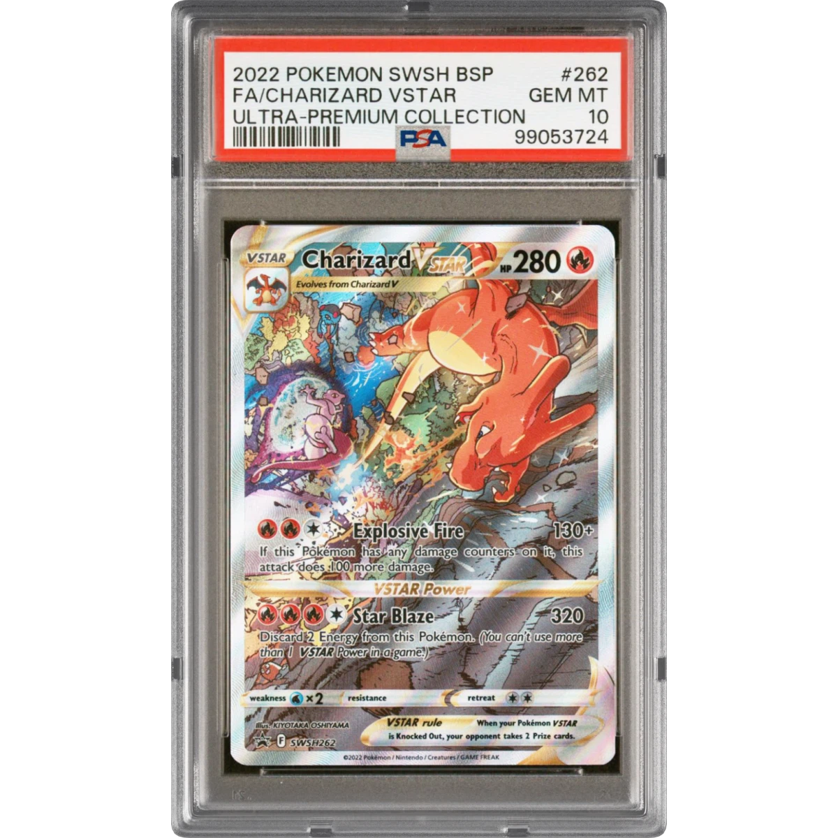 Charizard Vstar card artwork