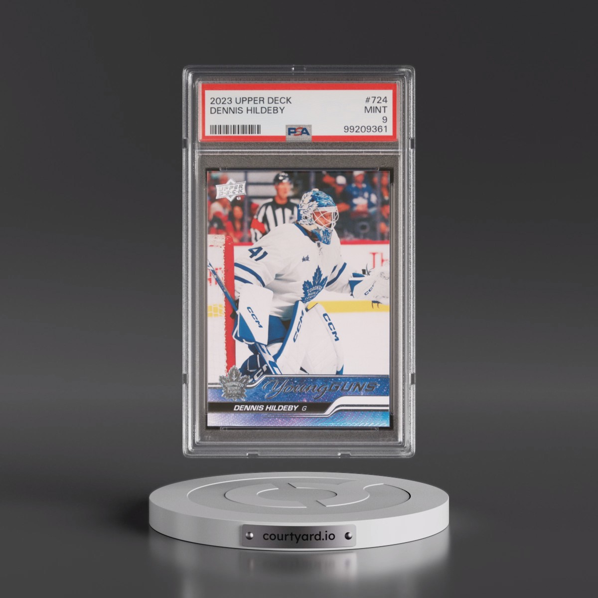 2023 Upper Deck #724 Dennis Hildeby (PSA 9 MINT)