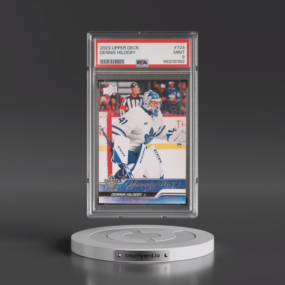 2023 Upper Deck #724 Dennis Hildeby (PSA 9 MINT)