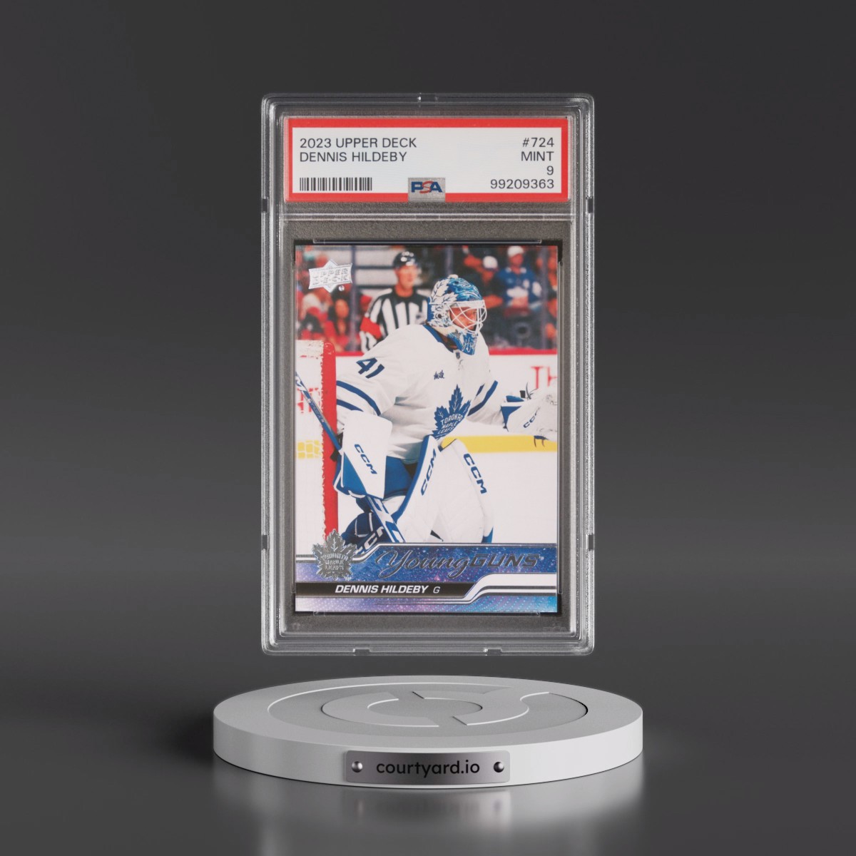2023 Upper Deck #724 Dennis Hildeby (PSA 9 MINT)