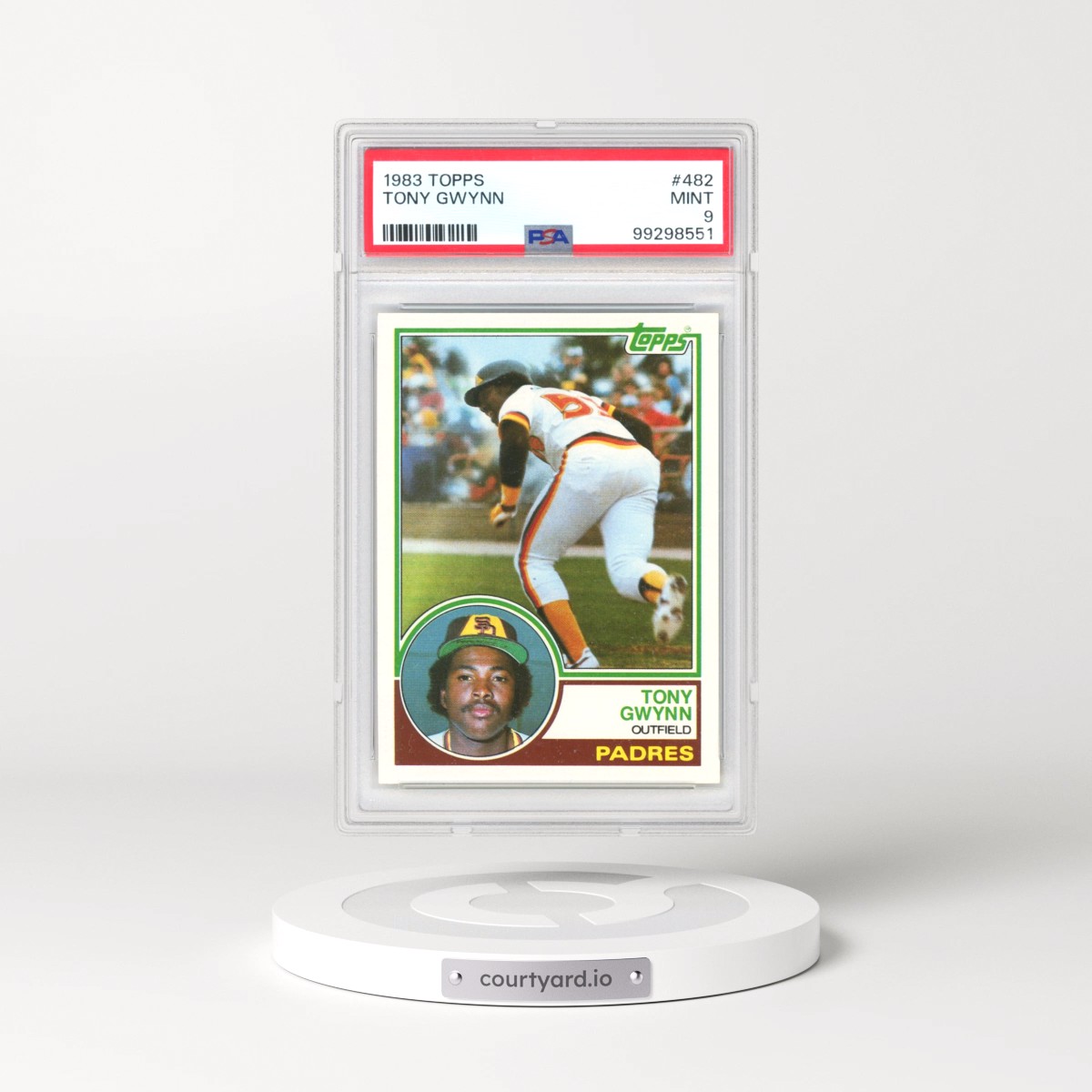 1983 Topps #482 Tony Gwynn (PSA 9 MINT)