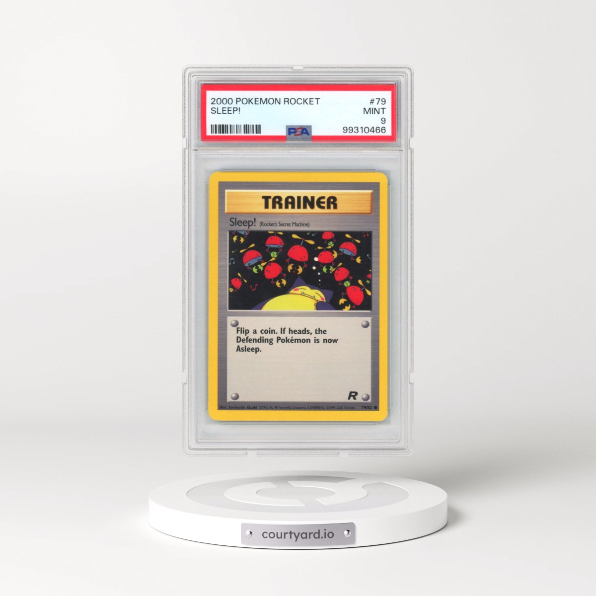 2000 Pokémon Rocket #79 Sleep! (PSA 9 MINT)