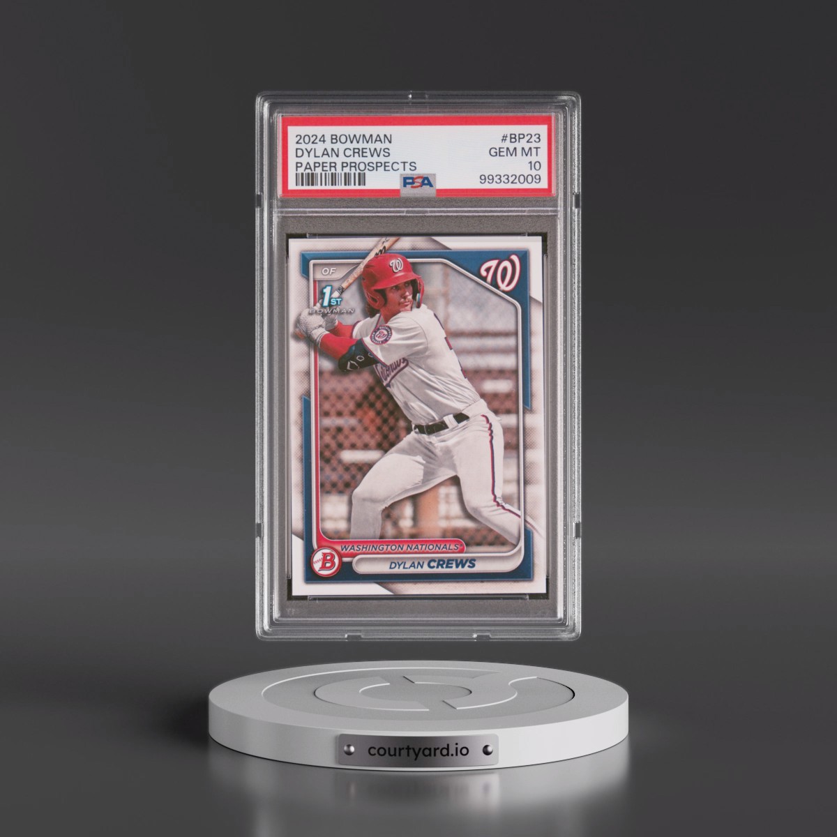 2024 Bowman Paper Prospects Dylan Crews #BP23 PSA 10