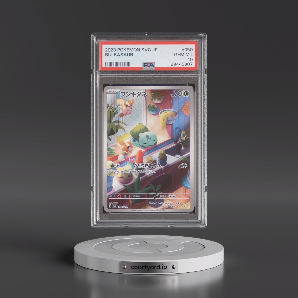 2023 Pokémon Svg-Venusaur & Charizard & Blastoise Special Deck Set EX #050 Bulbasaur (PSA 10 GEM MINT)