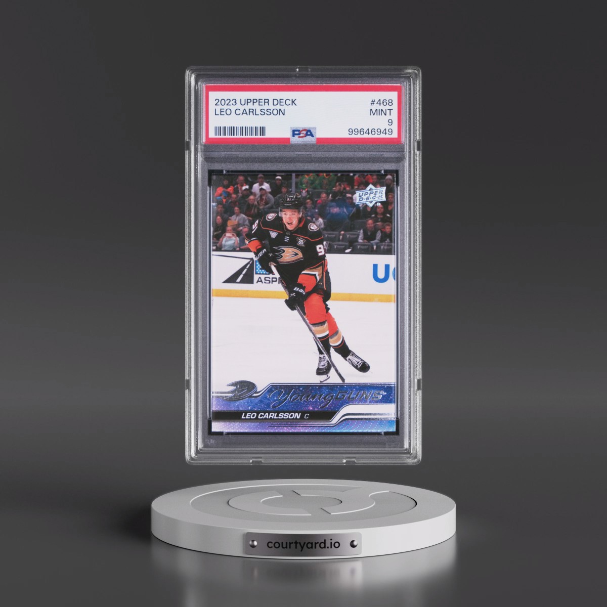 2023 Upper Deck #468 Leo Carlsson (PSA 9 MINT)