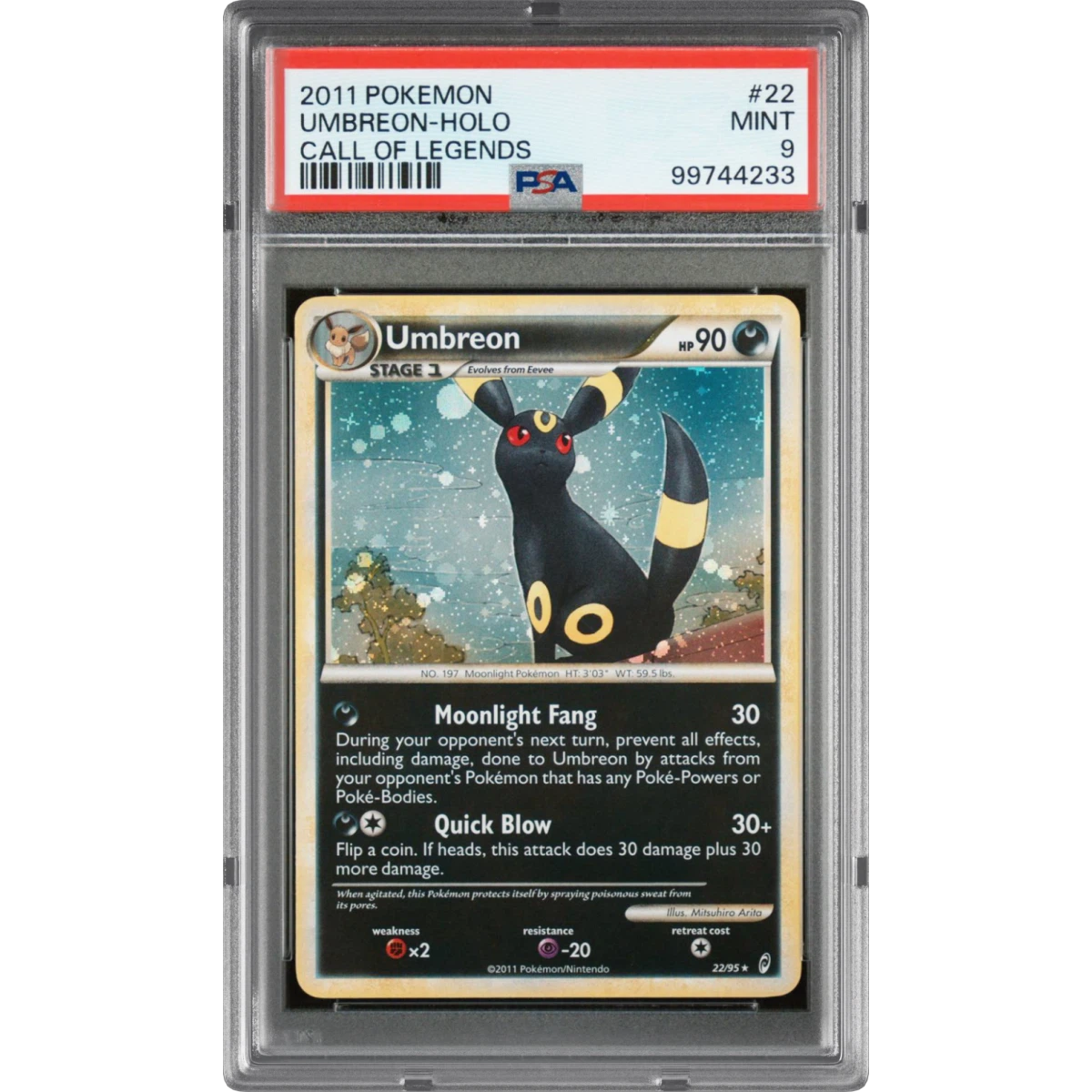 Umbreon card artwork