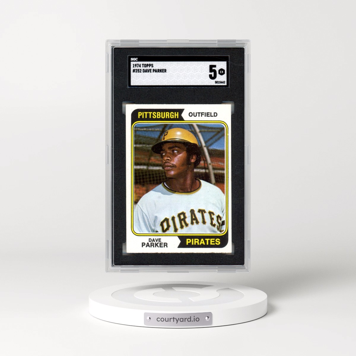 1974 Topps Dave Parker #252 SGC 5
