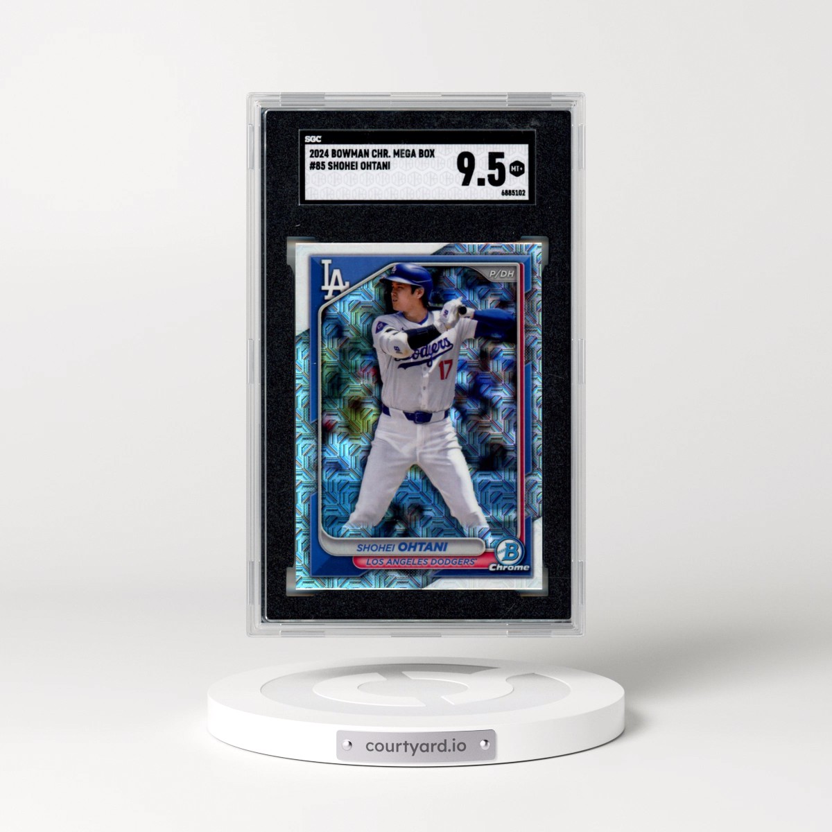 2024 Bowman Chrome Mega Box Shohei Ohtani #85 SGC 9.5