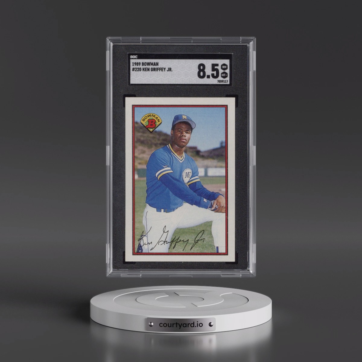 1989 Bowman #220 Ken Griffey Jr (SGC 8.5 NM-MT+)