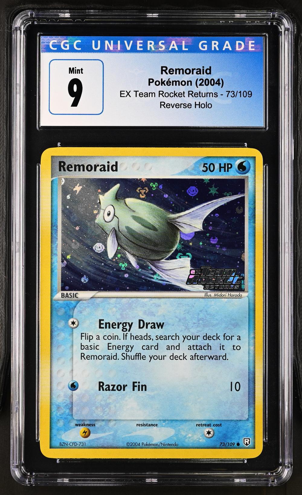 remoraid pokemon card - 32/162 Water Water Rain Splash (10) Water Pokemon Remoraid Card