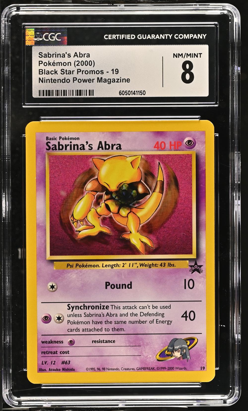 sabrina's abra pokemon card value sabrina's abra pokemon card value Sabrinas Abra 1st Edition
