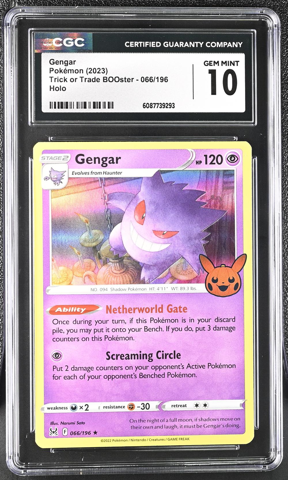 gengar pokemon card trick or trade Holo Trick Trade SWSH NM 8  Kubby Colorless Nightmare (100) Your opponents Active Pokmon is now Asleep. 2023 Gengar - Pokmon Trick