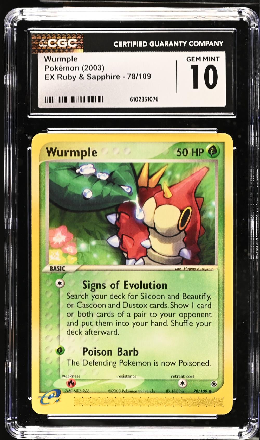 wurmple pokemon card value - Lost Origin Pokmon 006/196 and put them into your hand Wurmple [Reverse Holo] #3 Prices