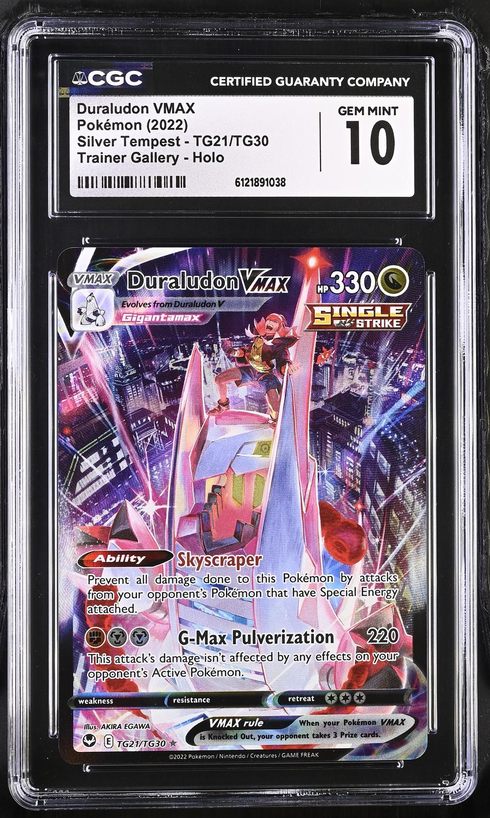 pokemon tcg silver tempest tg30 tg30 duraludon vmax card Pokmon: TG30/TG30 (Secret) Metal G Duraludon VMAX (Secret) TG30/30 -