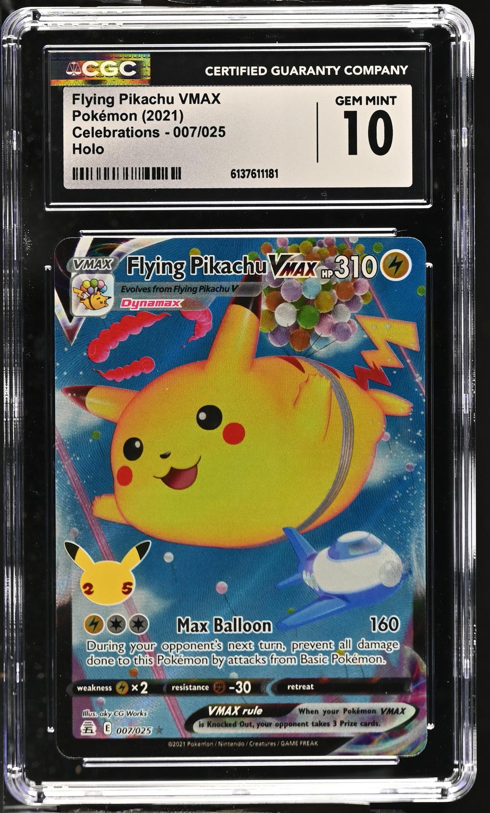 flying pikachu vmax pokemon card | Other | Pokmon Celebrations FLYING PIKACHU VMAX Card Name Flying Pikachu VMAX - Celebrations