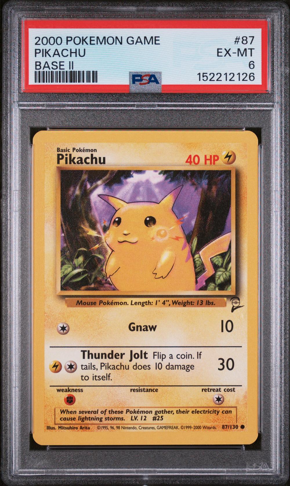 pikachu pokemon card 87/130 #87 EXTENDED ART  Raycardza [1LL] Mega Thunderbolt (160) Discard all Energy attached to this Pokemon. 2000 Pikachu - Pokmon Pokmon