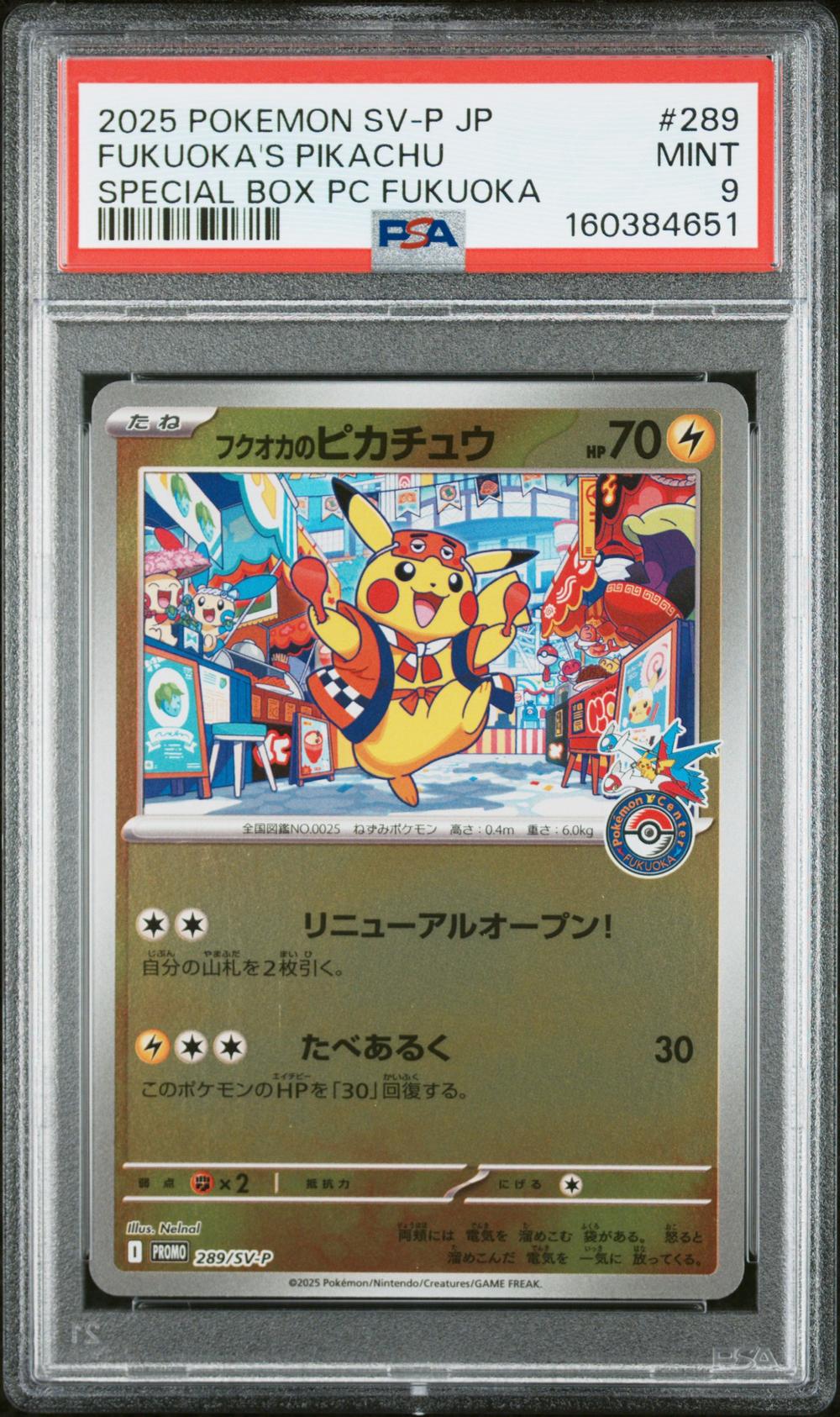 Fukuoka's Pikachu