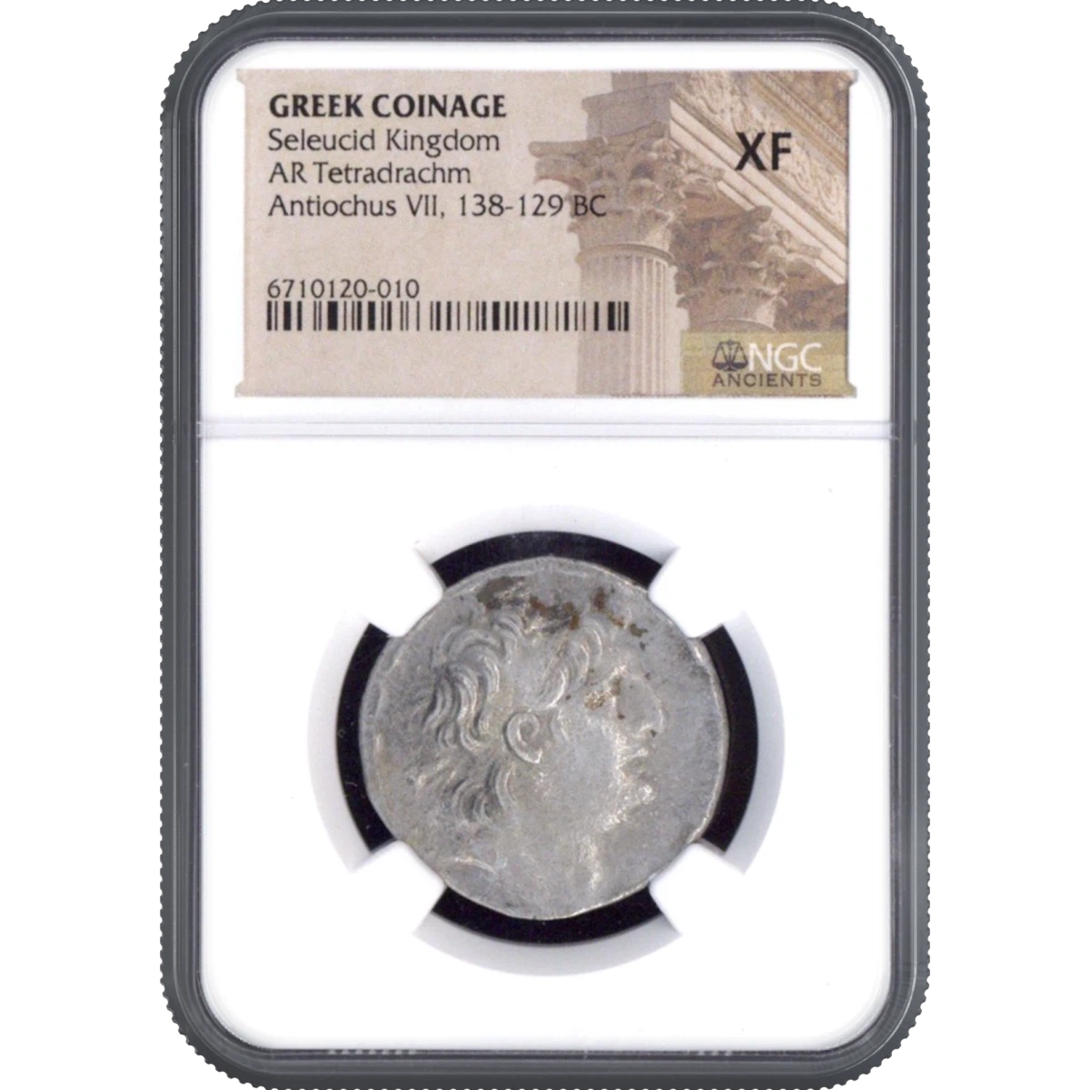 Seleucid Kingdom GREEK COINAGE AR Tetradrachm NGC XF