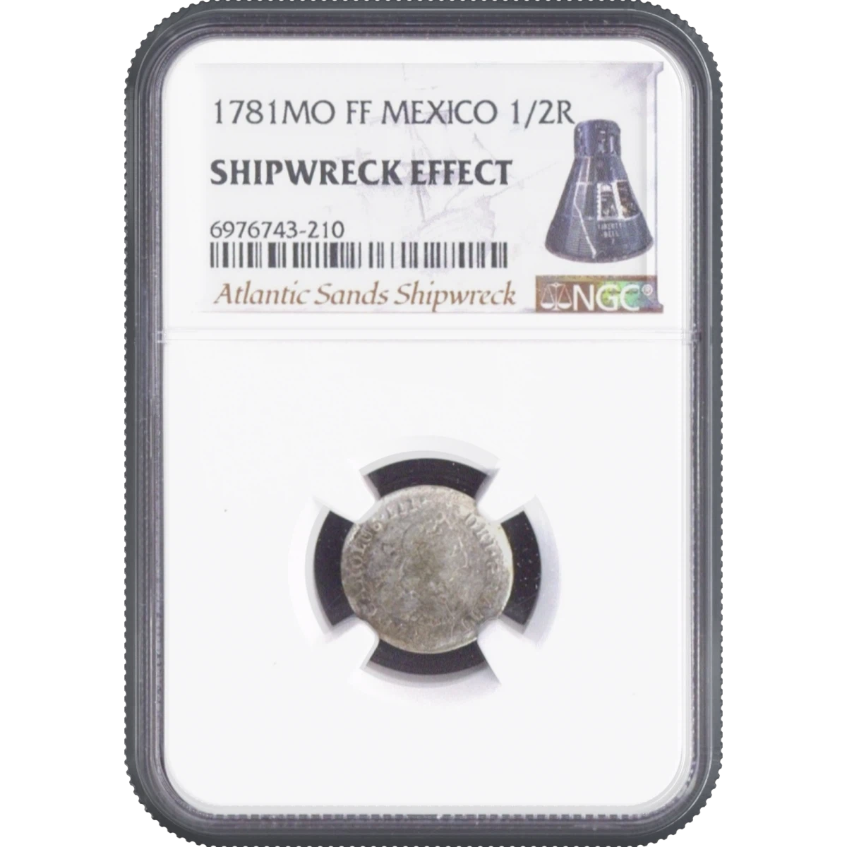 1781MO FF MEXICO 1/2R NGC
