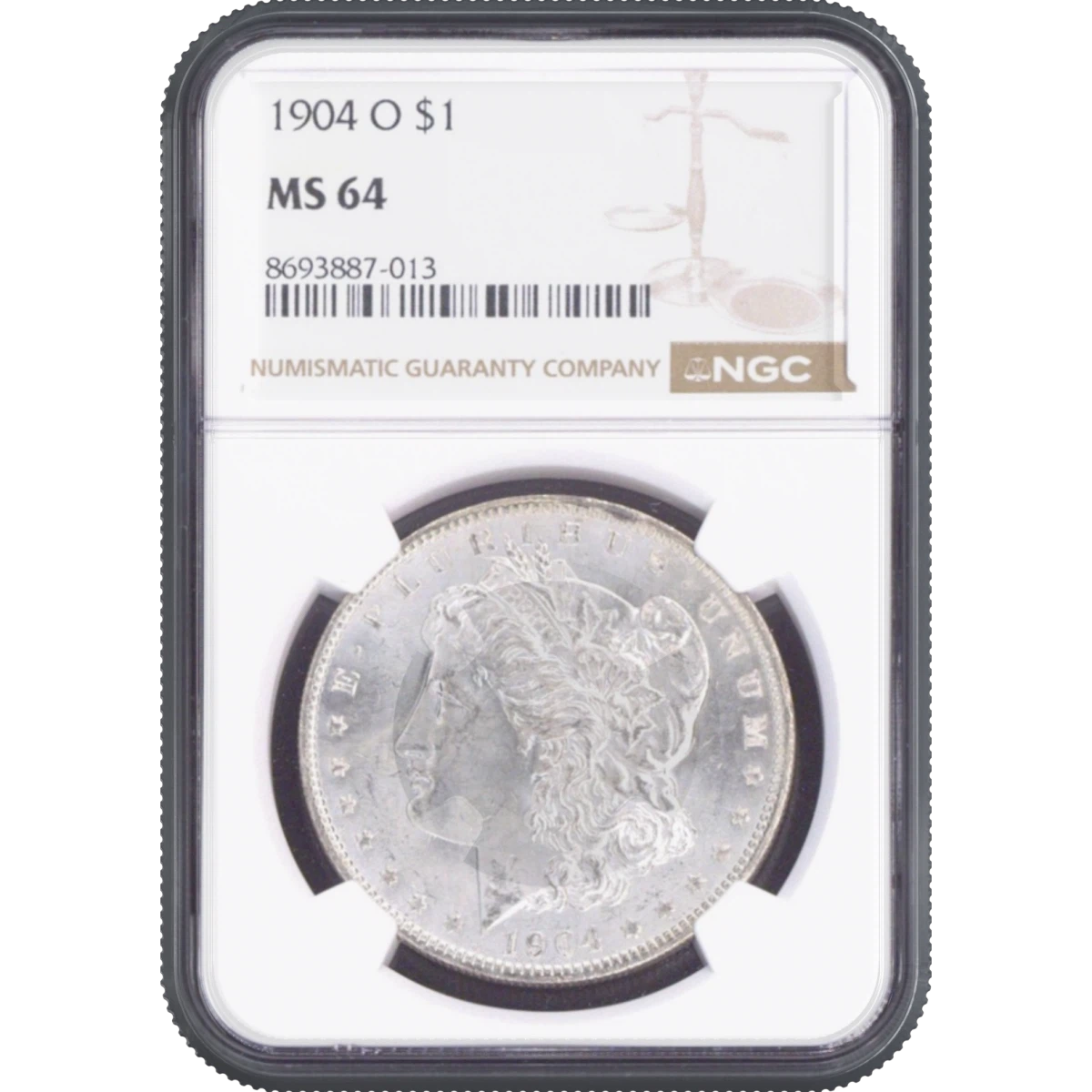 1904-O One Dollar NGC MS64