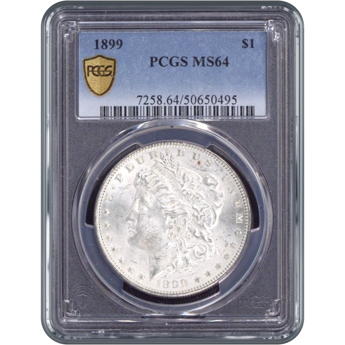 1899 One Dollar PCGS MS64