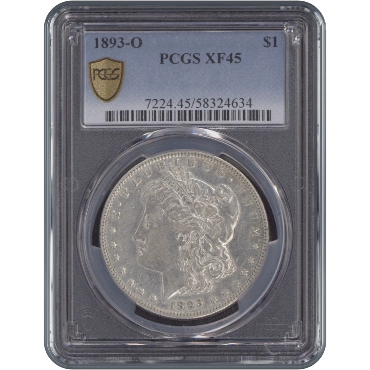 1893-O One Dollar PCGS XF45